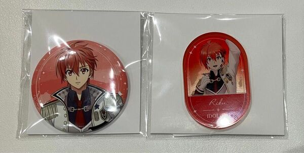 アイナナ　アイドリッシュセブン ムビナナ　缶バッジ　　　アクリルマルチステッカー　七瀬 陸　IDOLiSH7