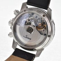 ジン Sinn 103.B.SA.AUTO デイデイト クロノグラフ Cal.バルジュー7750 自動巻き メンズ 良品 D#127445_画像6