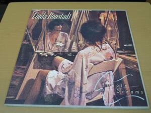 US盤Org asylum 6E-104 手書きPRC刻印 Linda Ronstadt リンダ・ロンシュタット / Simple Dreams 