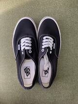 新品 27.0cm US10 VANS AUTHENTIC 44 DX ANAHEIM バンズ ヴァンズ オーセンティック OG ブラック アナハイム ファクトリー canvas 27cm_画像4