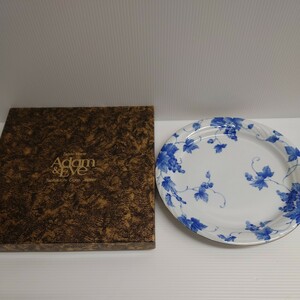 N★1円〜保管品 たち吉 Adam&Eve Table Ware 葡萄 大皿 29cm キッチン 食器 