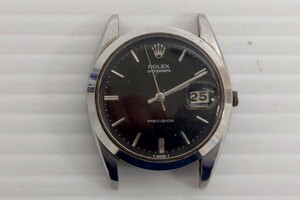 N★1円〜ジャンク品 ROLEX ロレックス 6694 オイスターデイト OYSTER DATE PRECISION リューズ取れ 不動品 5〜10秒動く ケースのみ 