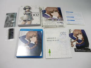 [管00]【送料無料】Blu-ray STEINS;GATE Vol.2[初回限定版] アニメ シュタインズ・ゲート 特典CD 未来ガジェットCD2号