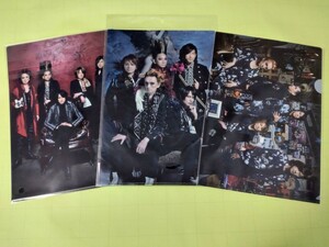 ★新品★BUCK-TICK × TOWER RECORDSコラボグッズ クリアファイル３種類