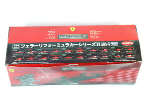 f KYOSHO 京商 フェラーリフォーミュラカーⅡ 1/64 BOX 20個入り フェラーリ F１ ミニカー フィギュア