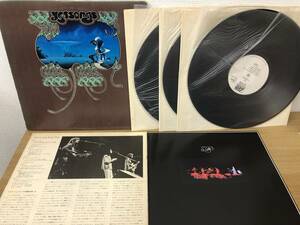 LPレコード 見本盤/プロモ盤 非売品 YESSONGS イエスソングス / YES イエス 1973年 Atlantic Records P-5087～9A ジャンク 現状渡し116