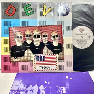 【美品レアUS盤 シール帯 シュリンク付き】Duty Now For The Future 生存学未来編 / DEVO ディーヴォ ディーボ 【LP アナログ レコード 】