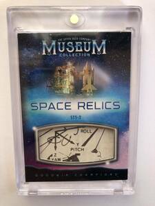 激レア　2020 UPPER DECK GOODWIN CHAMPIONS Museum Collection Space Relics　MCS-SSD STS-2 Manual　マグホ発送