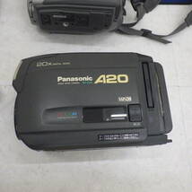 ◆◇# A241 ビデオカメラ　おまとめ　5台　FUJICA　SONY　Panasonic　SHARP　おまけ　アクセサリー付属　ジャンク品◇◆_画像5