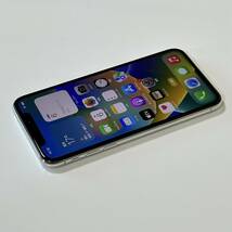 SIMフリー iPhone X シルバー 64GB MQAY2J/A バッテリー最大容量98％ アクティベーションロック解除済_画像7