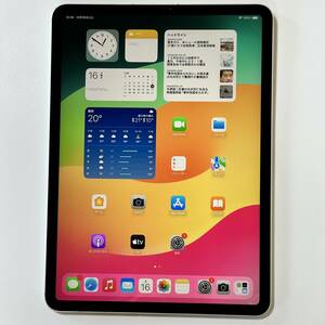 Apple SIMフリー iPad Pro (11インチ) (第2世代) シルバー 128GB MY2W2J/A Wi-Fi+Cellular アクティベーションロック解除済