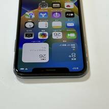 SIMフリー iPhone X スペースグレイ 256GB NQC12J/A バッテリー最大容量86％ アクティベーションロック解除済_画像7