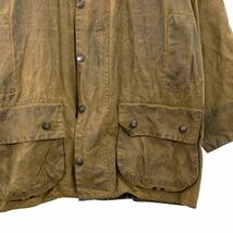 ○ 56k30 Barbour バブアー A830 CLASSIC BEAUFORT オイルドジャケット ブラウン アウター クラシックビューフォート メンズ 紳士服_画像5