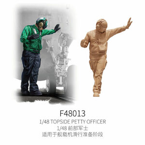 ◆◇GALAKY MODEL【F48013】3Dプリント 1/48 米海軍デッキクルーペティ・オフィサー◇◆