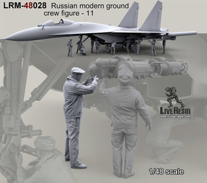 ◆◇ライブレジン【LRM48028】1/48 現用ロシア軍地上整備員11◇◆