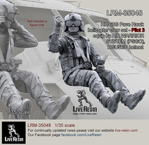 ◆◇ライブレジン【LRM48003】1/48 現用アメリカ空軍 HH-60Gペイブホーク クルー パイロット3◇◆_画像1