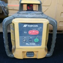 TOPCON 回転レーザーレベル　測定器 トプコン ローテーティングレーザーレベル RL-H4C ジャンク　受光器　LS-80L _画像1