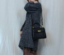 新品タグ付きOSTRICH LEATHER 2WAY SHOULDER BAG/オーストリッチレザー2wayショルダーバッグ_画像10