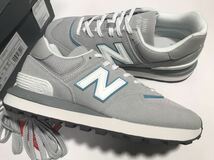 ほぼ新品!! new balance U574LGEG LT.GRAY BEAUTY & YOUTH 別注 ライトグレー us 10.5 / 28.5cm 箱付き 正規品 574_画像5