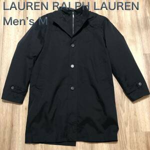 【送料無料】LAUREN RALPH LAUREN コート黒　メンズMサイズ　ローレンラルフローレン