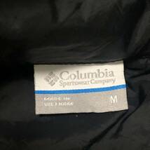 【送料無料】使用感ありColumbiaフーディジップアップナイロンジャケット黒　レディースMサイズ　コロンビアアウトドアマウンテンパーカー_画像6