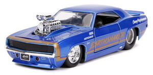 JADA TOYS 1/24 1969 Chevy Camaro blue metallic final product die-cast minicar JADA31323 free shipping new goods 