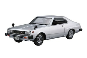 アオシマ プラモデル 1/24 ザ・モデルカー No.052 ニッサン KHGC210 スカイラインHT2000GT-ES '77 送料無料