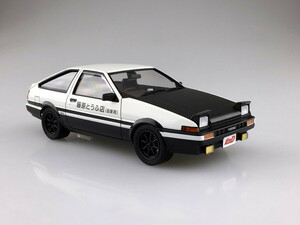 アオシマ 1/24 頭文字D No.01 藤原拓海 AE86トレノ プロジェクトD仕様 プラモデル　送料無料