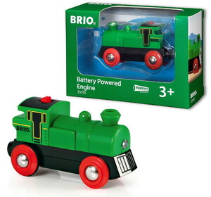 バッテリーパワー機関車 緑　33595 BRIO ブリオ 知育玩具　送料無料 新品