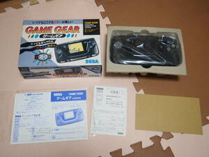 １円スタート　未使用？美品　 SEGA　ゲームギア 本体　スモーク バージョン　透明スケルトン　SEGA ＧameGear Smoke