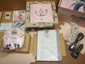 １円スタート　未使用？美品　 SEGA　ドリームキャスト 本体　サクラ大戦　限定版　桜カラー　Dreamcast Sakura Wars　Limited Edition