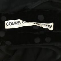 comme des garcons 80s 水玉　デザイン　ベロア　シャツ　レーヨン　archive pacckman_画像5