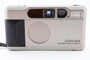 【635】美品 CONTAX コンタックス T2 Carl Zeiss カールツァイス チタン コンパクトフィルムカメラ
