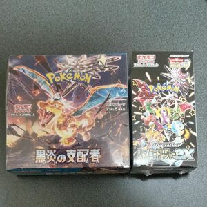 ポケモンカードゲーム　シャイニートレジャーex 黒炎の支配者　新品未開封シュリンク付　2boxセット