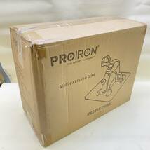 ▲ 未使用品 PROIRON mini exercise bike ミニエアロバイク エクササイズ フィットネス 健康維持 動作未確認 ▲ K12115_画像1