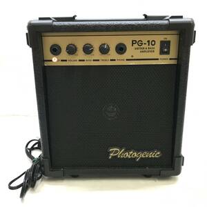 # PhotoGenic フォトジェニック ベースアンプ PG-10 動作確認済 通電確認済 音楽機器 ギターベース 中古品 #K31893