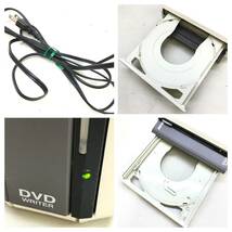 # BUFFALO バッファロー DVD RAM DVSM-XE1218U2/B 18X コンピュータ 周辺機器 バックアップ 通電確認済 中古品 #K31922_画像10