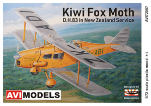 1/72 AVIモデル　デハビランド D.H.83 フォックスモス ニュージーランド仕様