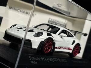 MINICHAMPS 特注 1:43 PORSCHE 911 GT3 RS 2022 海外限定 ポルシェ 992 ホワイト ミニチャンプス 