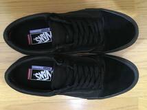 送料無料 VANS OLD SKOOL PRO BLACKOUT VN000ZD41OJ バンズ オールドスクール プロ 28.0cm オールブラック US10 PRO SKATE POPCUSH DURACAP_画像3