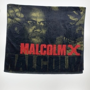 Supreme Malcolm X Beach Towel ビーチタオル バスタオル マルコム エックス プリント 大判 ブラック系 シュプリーム 雑貨 IF6665■