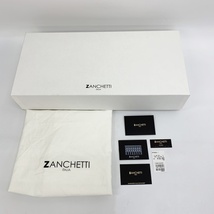 ZANCHETTI 3Way ワイドバッグ レザー ハンドバッグ クラッチバッグ ショルダーバッグ レディース ブラウン ザンケッティ DF10185■_画像10