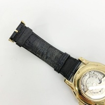 エンポリオ アルマーニ 腕時計 AR4674 裏スケ 自動巻 クロノグラフ 箱付き メンズ ブラック ゴールド EMPORIO ARMANI 時計 DF7866■_画像6