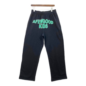 アフューグッドキッズ COLLEGE SWEAT PANTS カレッジ ロゴ スウェットパンツ 美品 イージーパンツ A FEW GOOD KIDS ズボン DM8794■