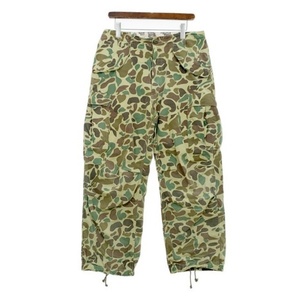 セントマイケル 23SS SA_CARGO PANTS カモフラ 迷彩 カーゴパンツ SM-S23-0000-091 ヴィンテージ加工 SAINT MICHAEL ズボン DM9852■