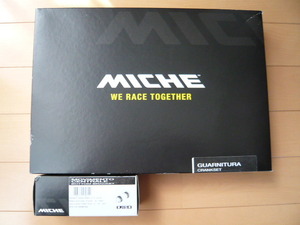 MICHE ミケ PRIMATO ADVANCED TRACK CRANK 48T 1/8 165mm BLACK / PRIMATO JIS BB 107mm セット トラック ピスト track piste