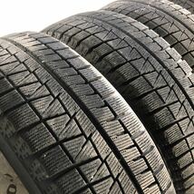 【兵庫三田】185/65R15 PCD100 4穴5.5J バリ溝スタッドレス 4本 日産純正鉄ホイール　ティーダ　ノート　ラティオ　キューブ　シルフィ等_画像4