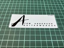 Tom Anderson ネックヘッド ロゴ デカール #DECAL-TOMANDERSON-LOGO_画像1