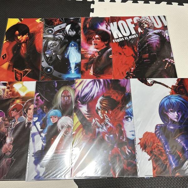 SNK クリアファイル 新品 8種類 KOF キングオブファイターズ
