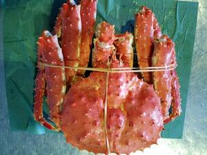 北海北の味】【堅ボイル冷凍品】ボイル本タラバ蟹(成体品)１尾2ｋｇ前後　
